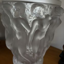 Lalique Bacchantes Vase