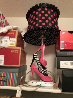 Shoe decor Lamp