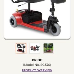 3 Wheel Pride Gogo Scooter