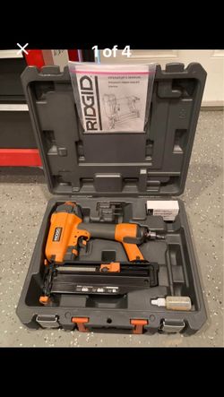 Nail Gun RIDGID  New 16 Gauge 