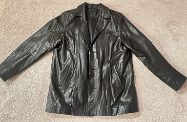 New Men’s Leather Jacket.