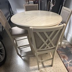 High top Table And Chairs 