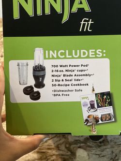 Ninja fit 700 watt power