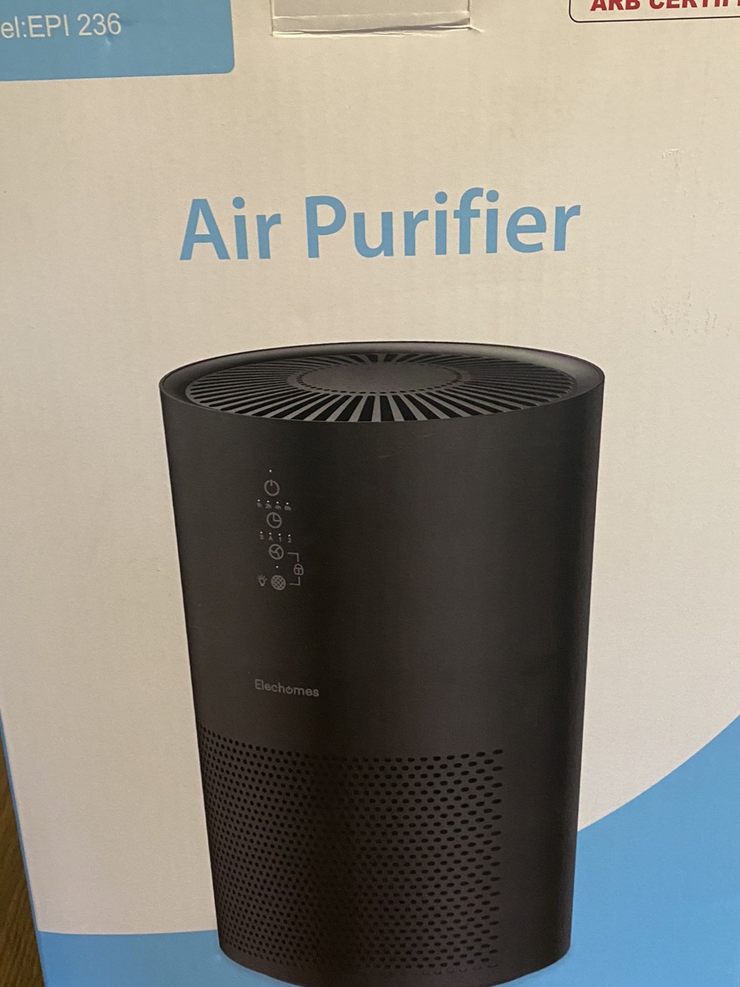 Elechomes Air Purifier (Brand New In The Box!)