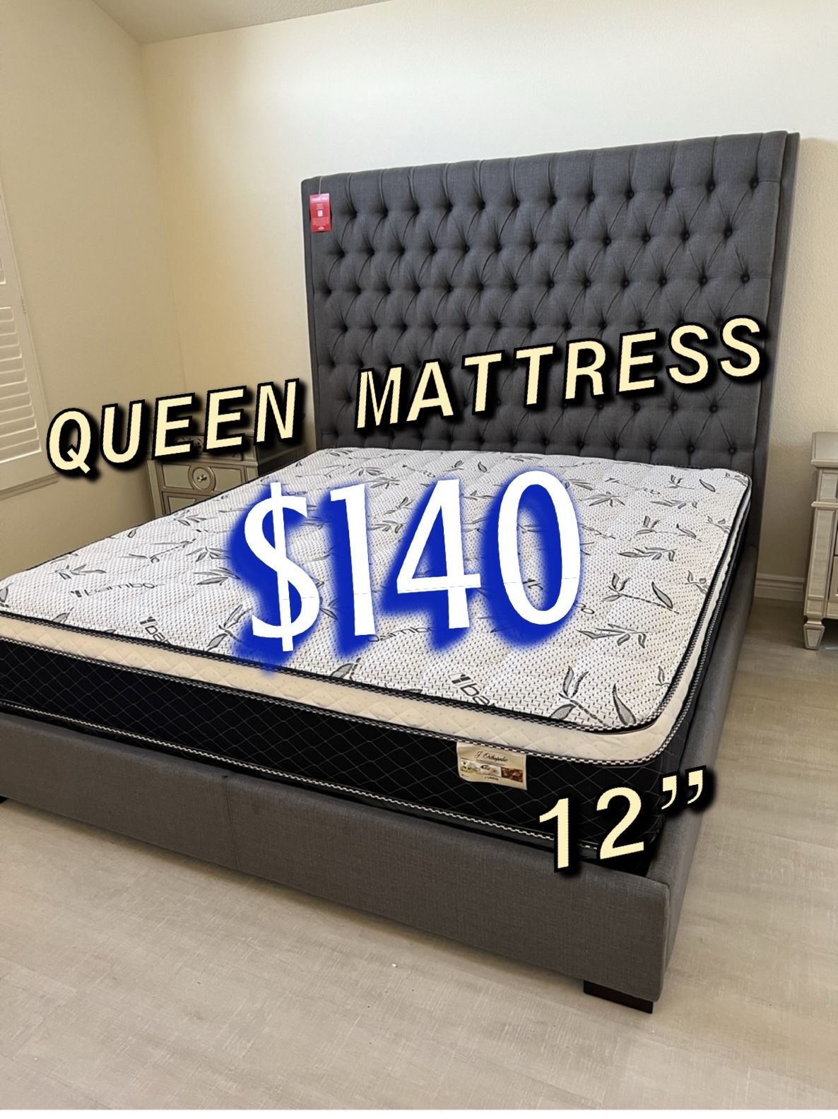 New Queen Mattress Only $140