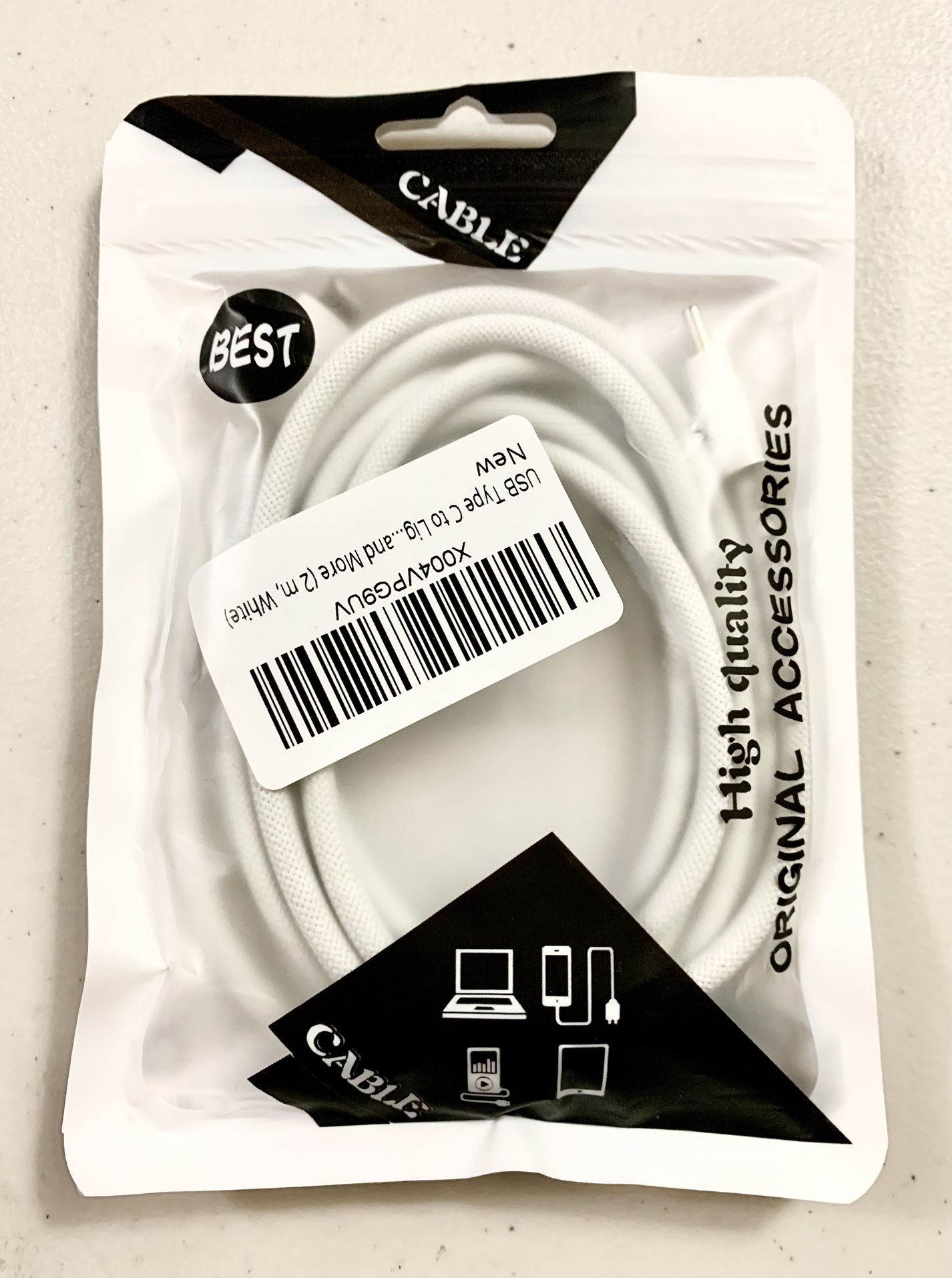 USB-C to Lightning Cable (NEW)