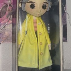 Coraline Figure in Yellow Raincoat – Boxed