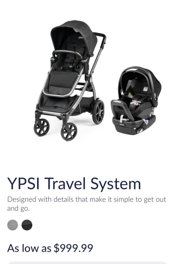 Peg Perego dual car seat
