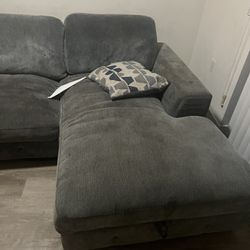 Grey Large Sectional  ** MUST GO**
