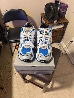 Blue Balenciaga Runners