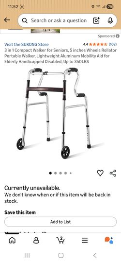 Walker wheel Rollator walker