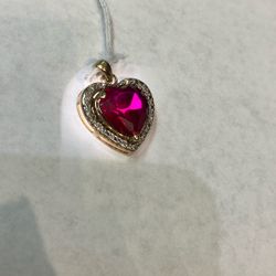 10k Yellow Gold Pendant #107007-2 MJ