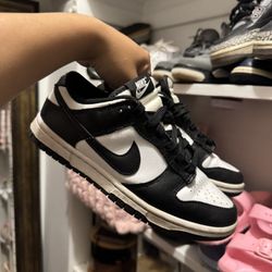 Back and White Dunks 