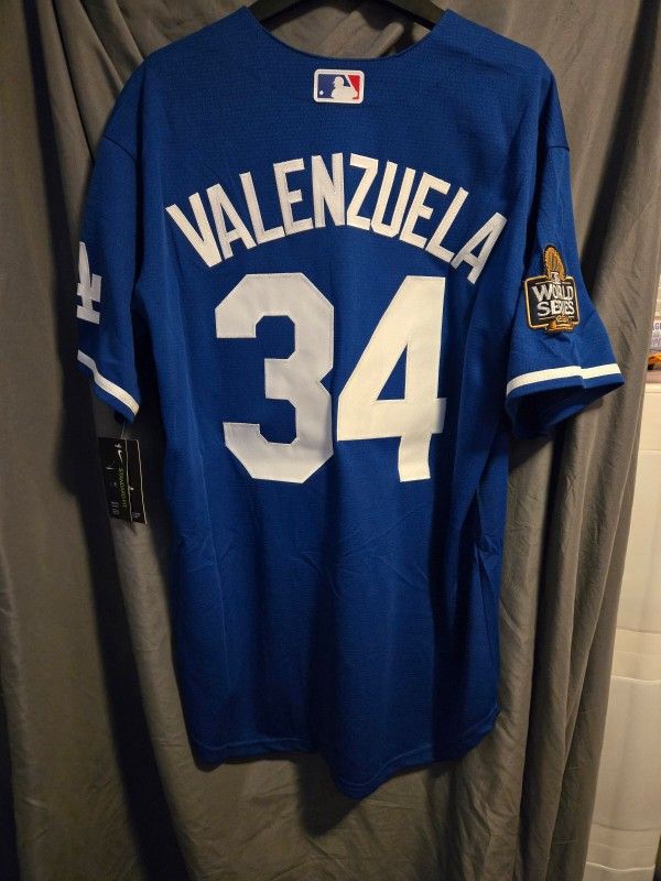 Los Angeles Dodgers World Series Men's Baseball Jersey 