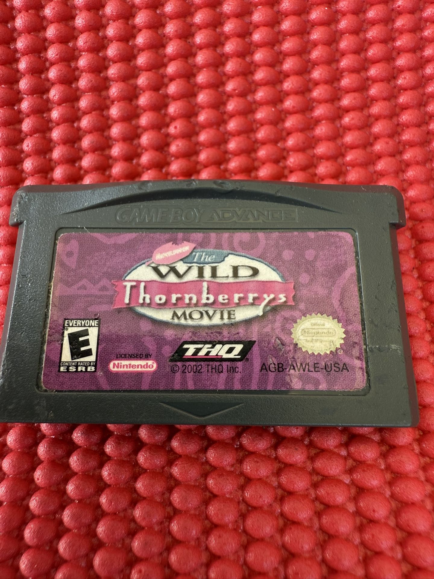 They Wild Thorn berry Movie Gameboy Advance