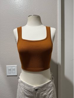 Orange Tank Top