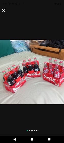 6 Pack Coca Cola Classic 8 Oz. Bottles Bucs 2002 World Champions