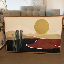 Canvas Wall Art Modern Nature Scene