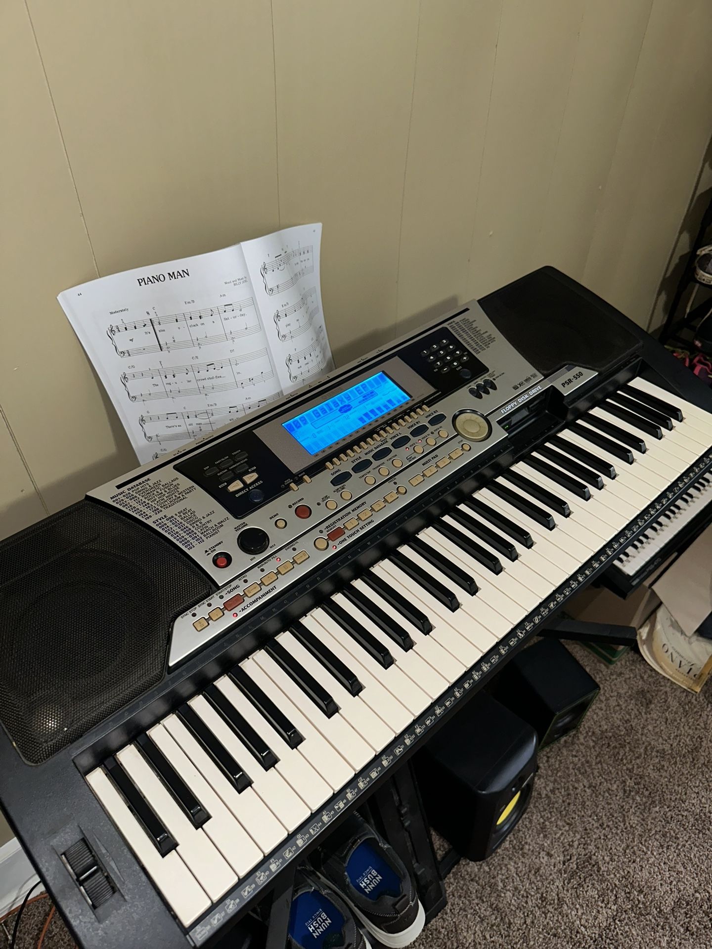Piano Yamaha Psr 550