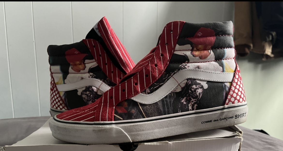 Supreme Cdg Vans Sk8 Hi Harold Hunter 