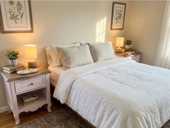 Beautiful pink side tables