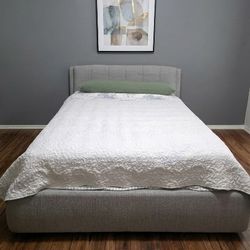 Queen Mattress And Bed With Storage