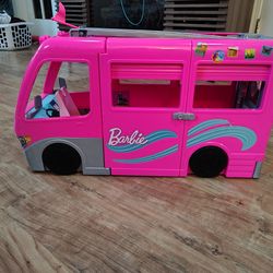 Barbie bus with slide