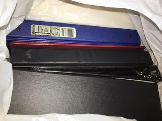 Many Binders only $5