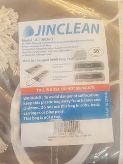 Floor dust mop refill