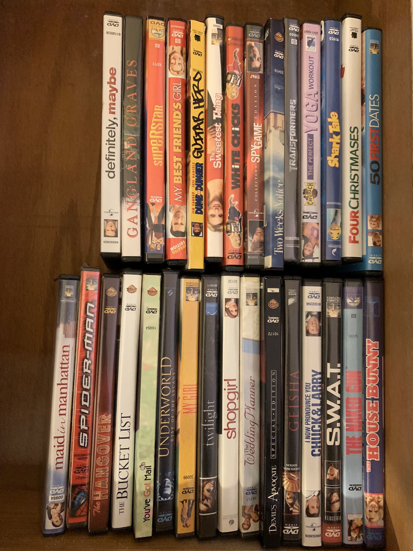 Approx 30 DVD’s
