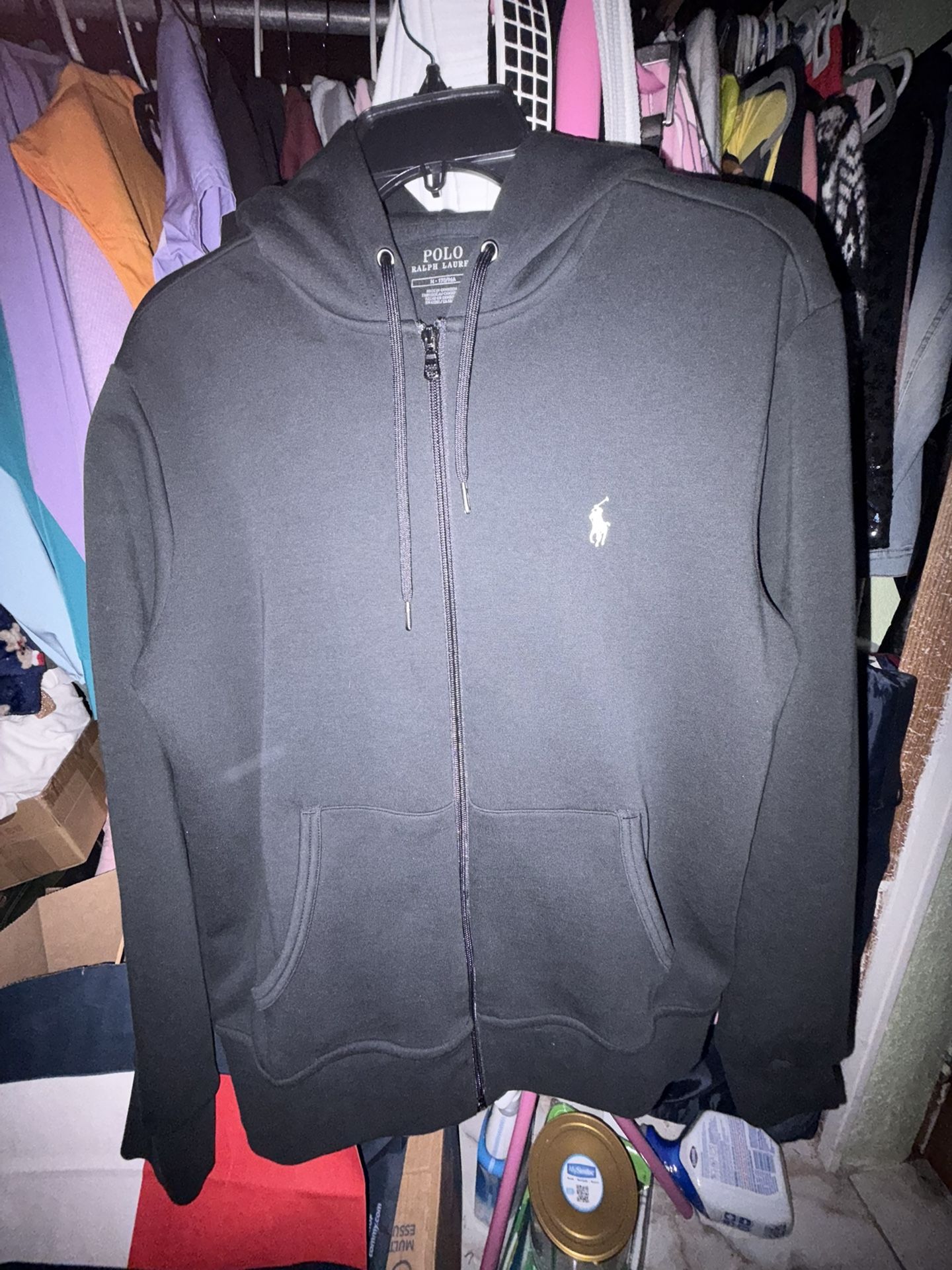 Black Ralph Lauren Polo Hoodie