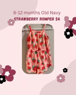 6-12 Month romper