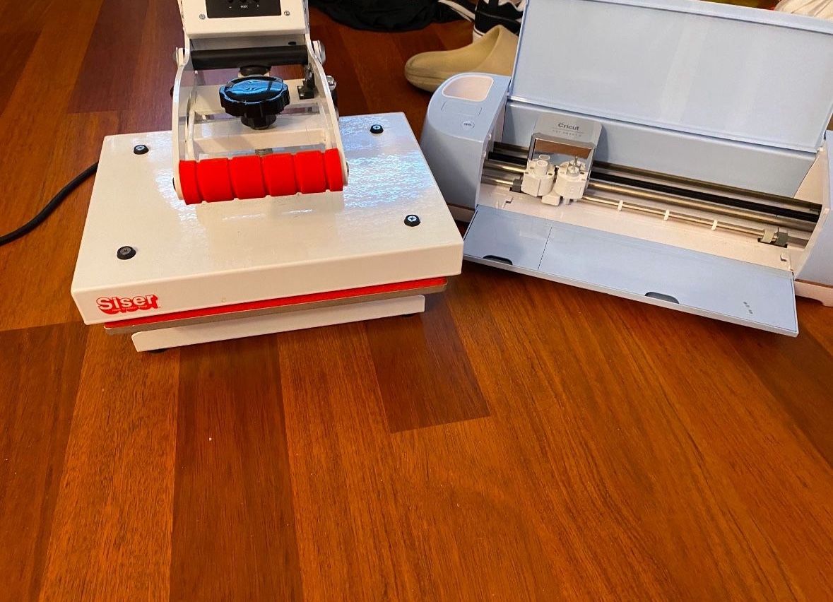 Cricut and heat press