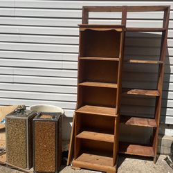 Ashtray & Book Shelves