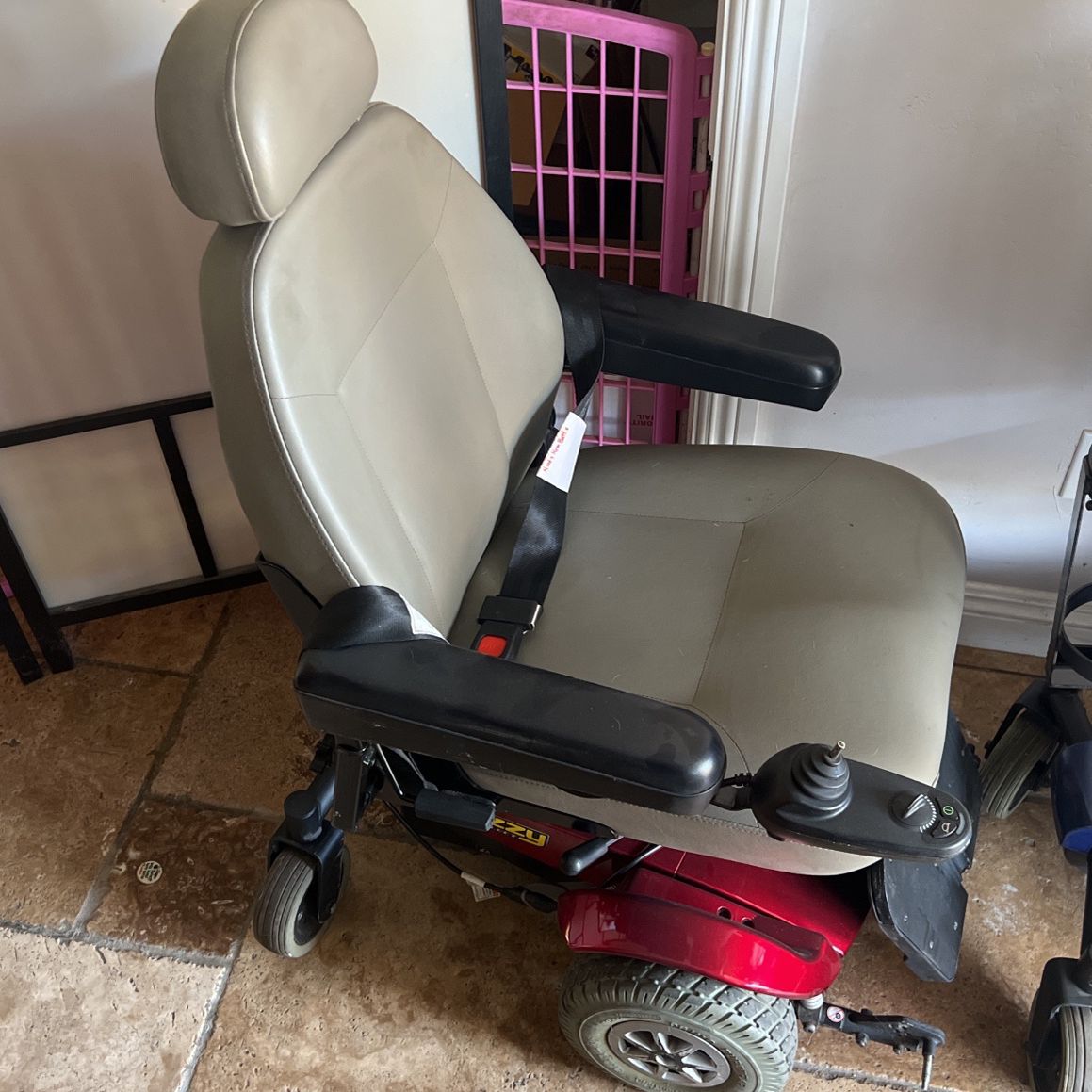 Electric Wheelchair Powerchair NEW Batteries WORKS / Great Condition 