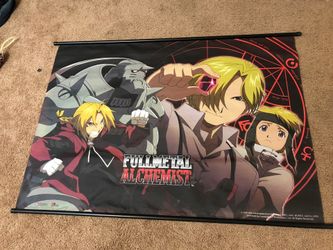 Full Metal Alchemist Anime Cloth Scroll Poster