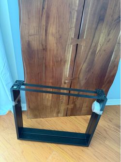 Dining room table Kahleo Acacia Solid Wood by Loon Peak