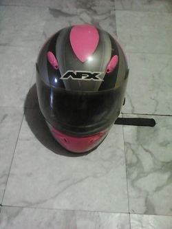 Womans small biker helmet