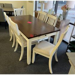 7 PC Dining Table Set 