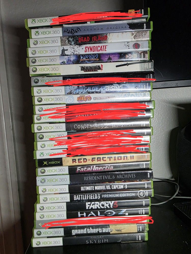 XBOX 360 Games