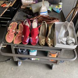 Four Pair Of Women’s Shoes.
