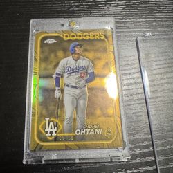 Shohei Ohtani Topps Gilded /99 