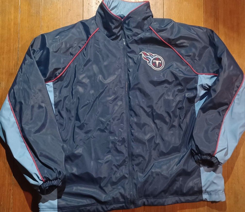 Men's Size Xlarge Tennessee Titans Football NFL Coat Jacket 