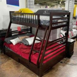 Twin Over Full Bunk Bed 