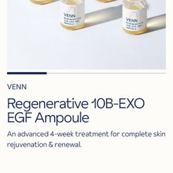 VENN  Regenerative 4 Week Treatment 