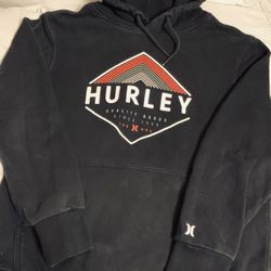 Classic Hurley Fit Fleece Pullover Hoodie - Black