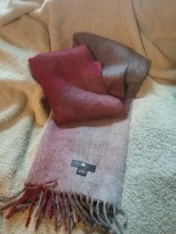 Baby alpaca winter scarf