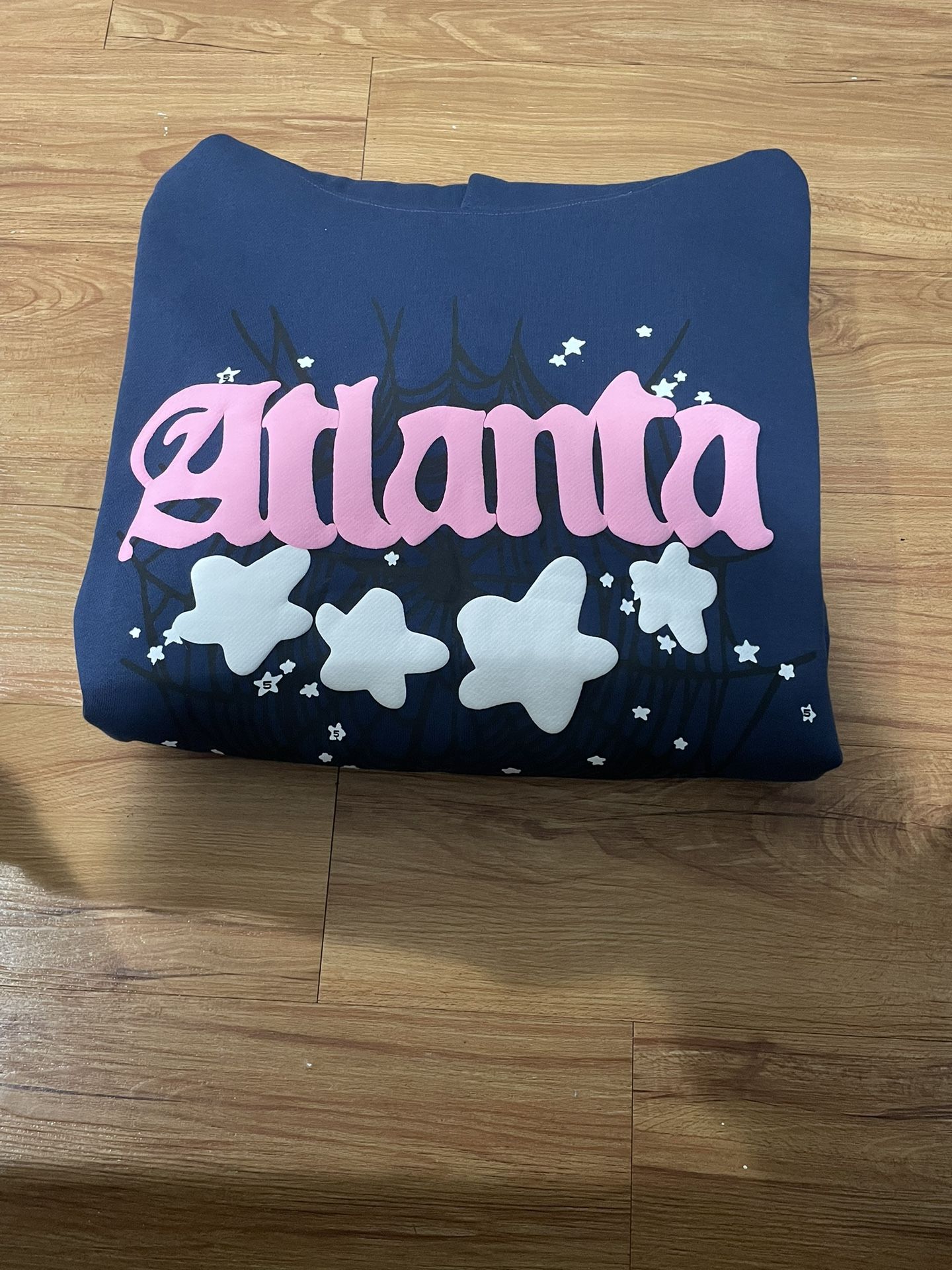 Altanta Navy Spider Hoodie