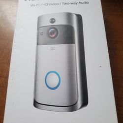 New In Box 2 Way Audio Camera Doorbell 