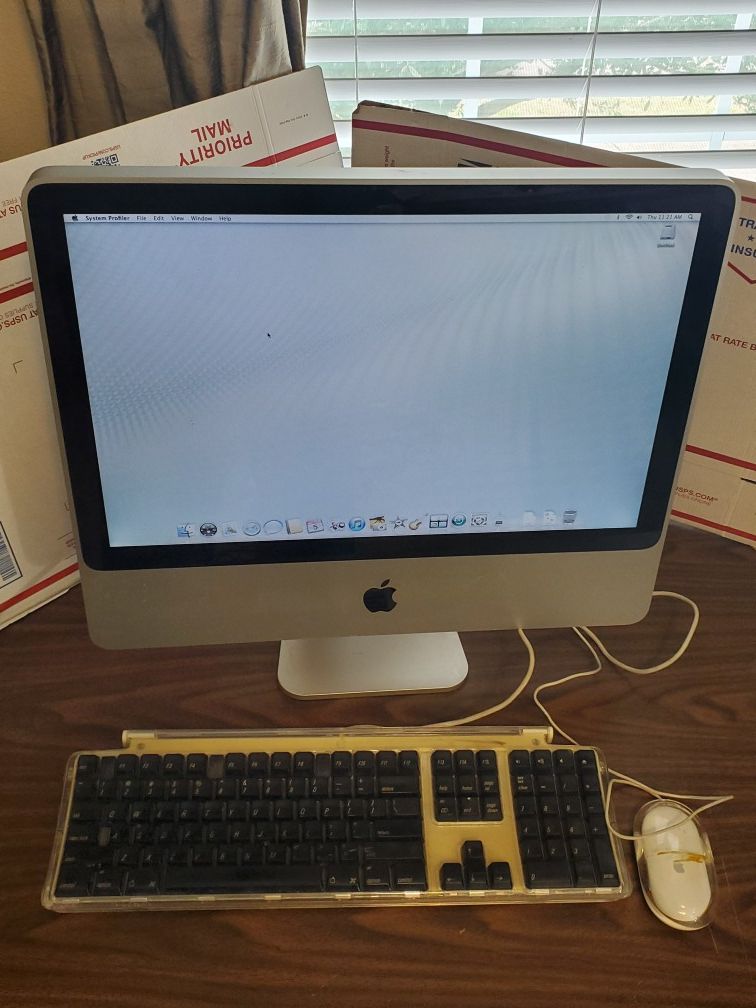 20 inche Imac , runs good